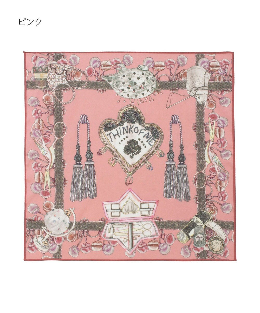 MOONBAT SWASH LONDON(スウォッシュロンドン） コットンハンカチーフ THINK OF ME 52×52 日本製 