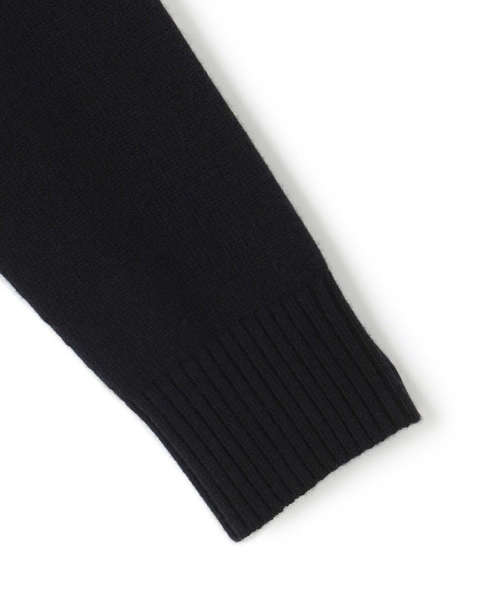 ICB L 【新色追加】ソフトカシミヤミックス ニットトラックジャケット 