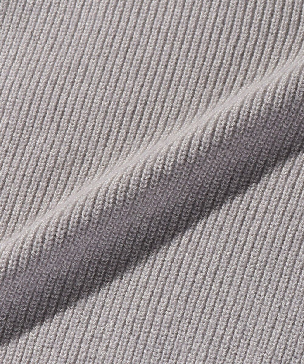 WHITE MAILS 【UNISEX】WASHI&COOMA LAMBS RIB KNIT MOCKNECK SWEATER ニットセーター 