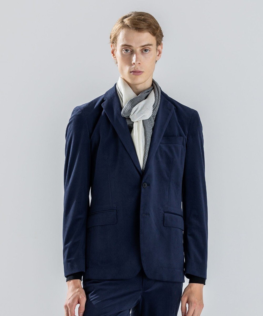 JOSEPH HOMME 新色【上質素材】シルクカシミヤ　 千鳥パターンプリーツ 