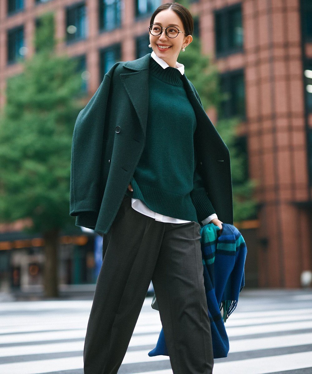 23区 【CLASSY.2月号掲載/洗える】CANCLINI ベーシック シャツ 