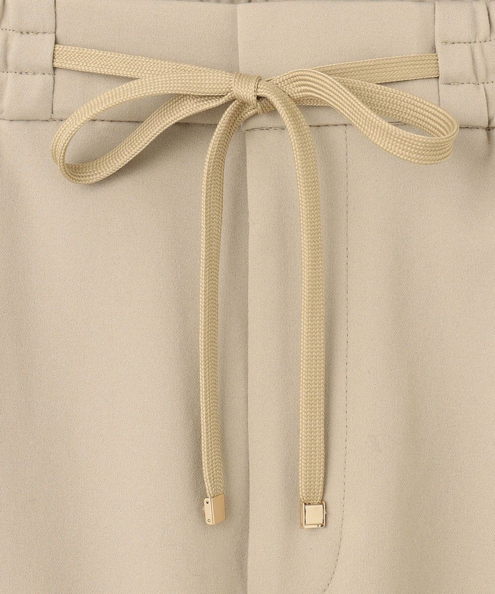 自由区 ライトフィールジャージータックテーパード パンツ 