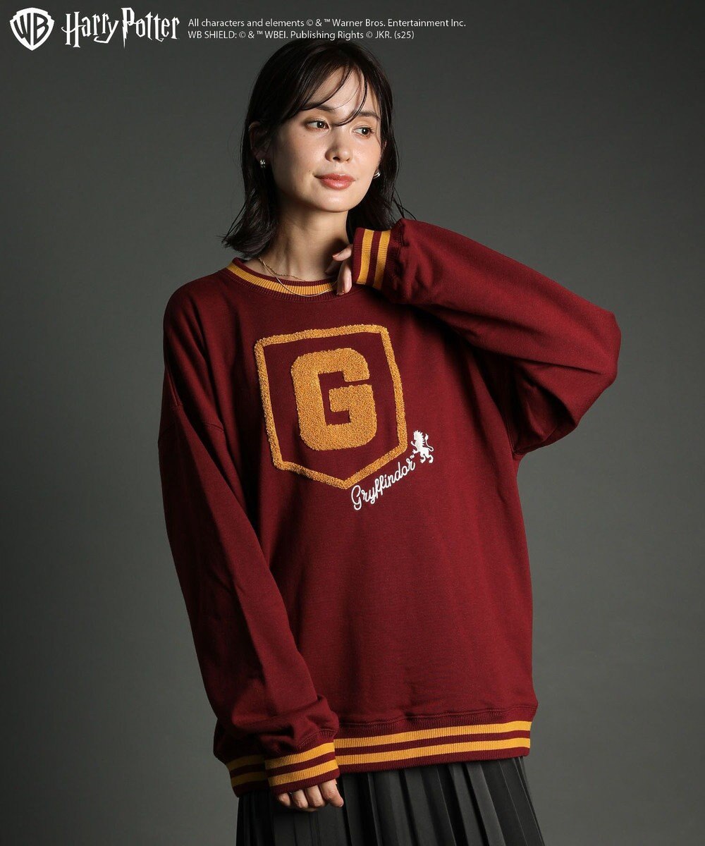 Green Parks ハリー・ポッター／サガラ刺繍ロゴプルオーバー 
