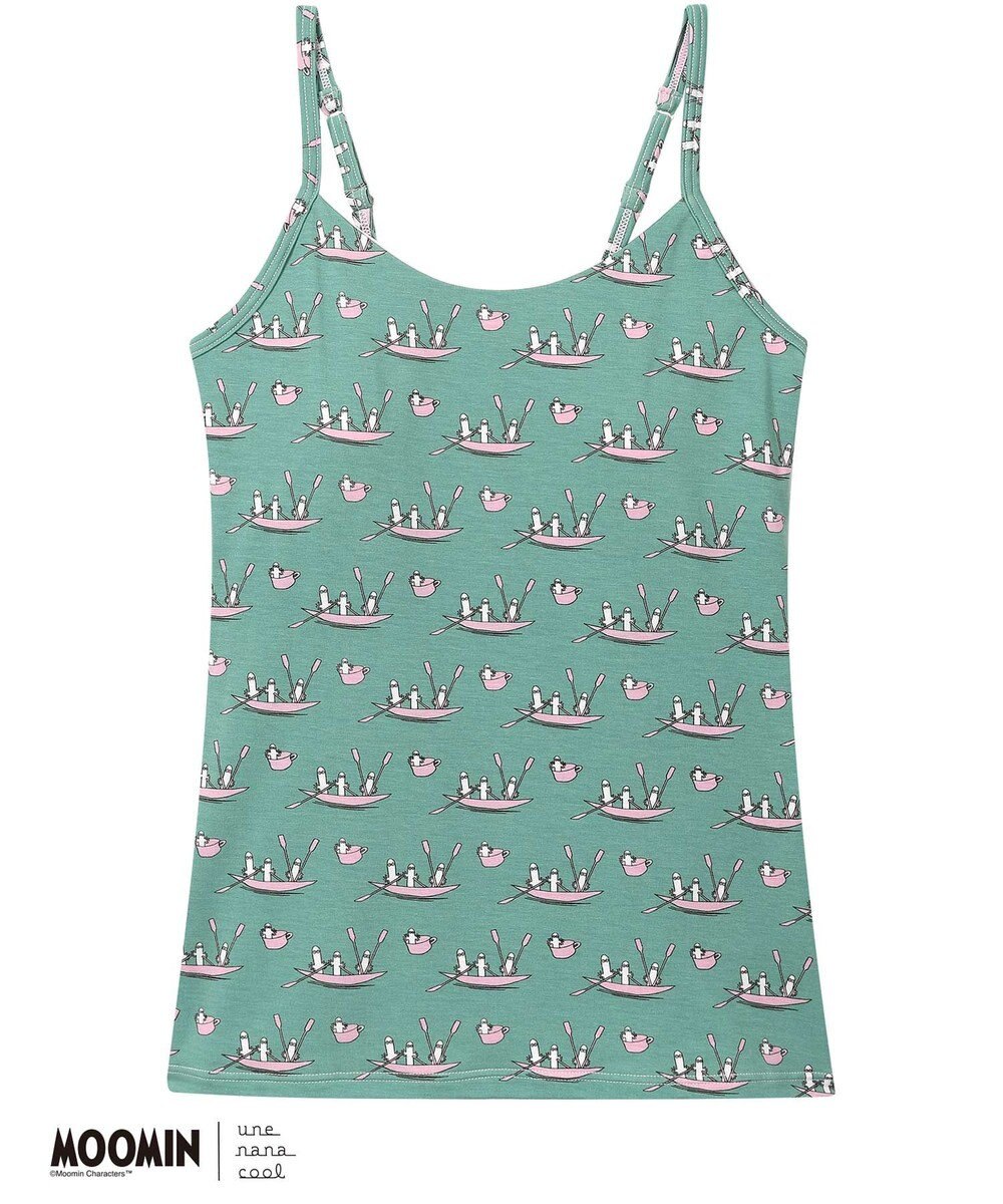une nana cool 【ムーミン】MOOMIN × une nana ccol カップ付キャミソール 