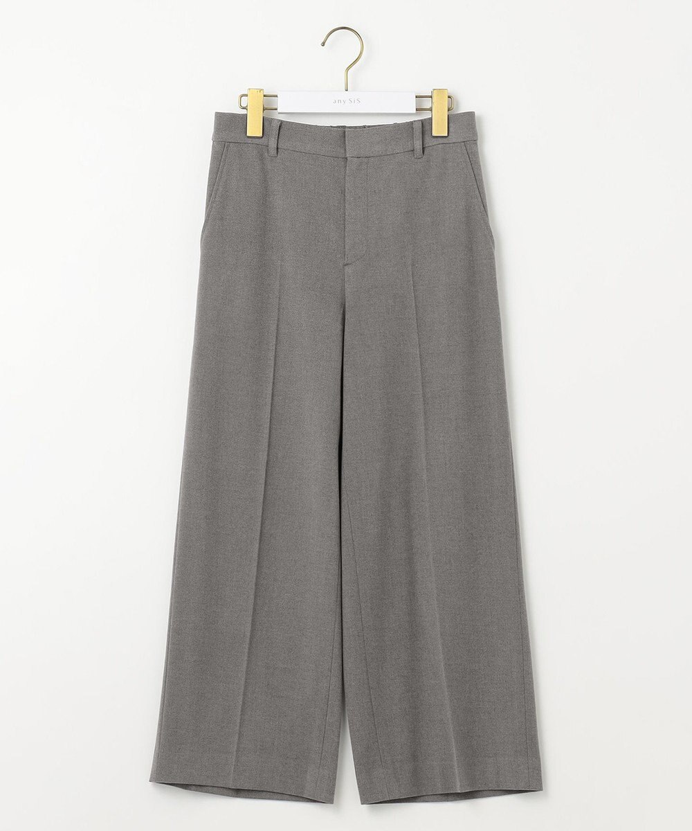 ANY SIS S 【シリーズ累計7万本突破！】サーモ2WAYストレッチ ワイドパンツ 