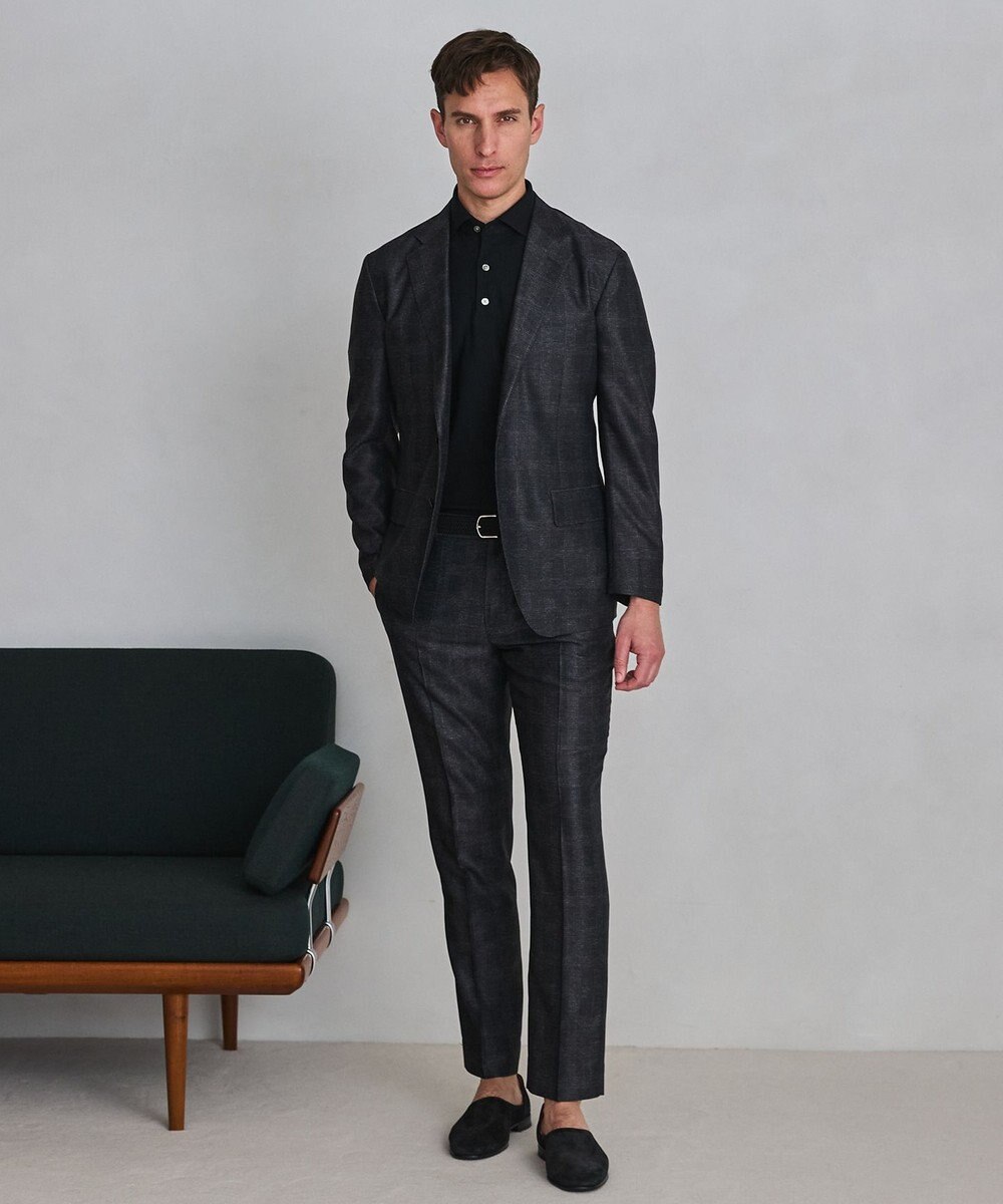 GOTAIRIKU セットアップ仕様【猛暑対応の7機能】カラミ セットアップパンツ_グレンチェック(26年モデル) 