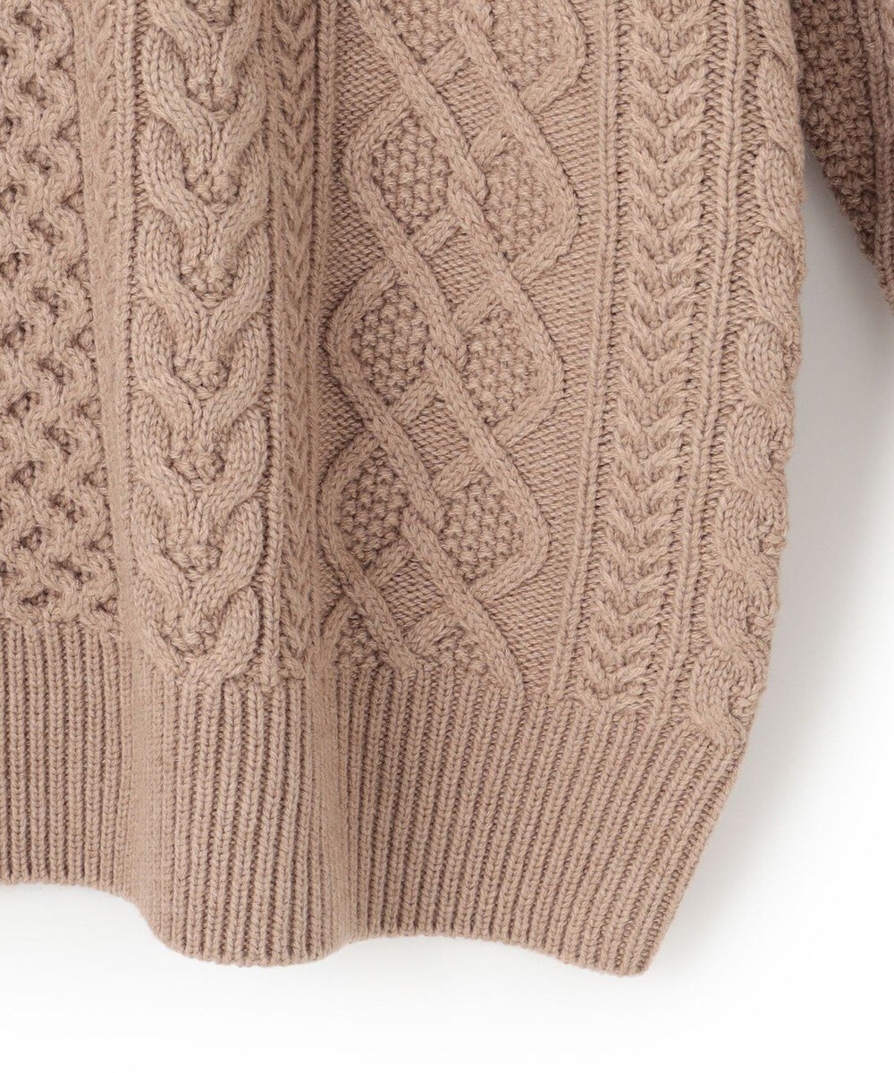 J.PRESS YORK STREET 【UNISEX】アランケーブルニット 