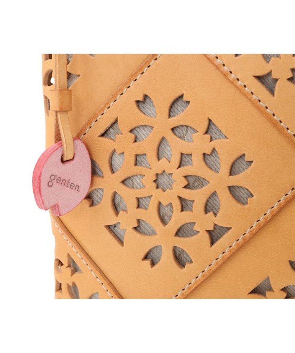 genten フラッターバスケット ショルダーバッグ 