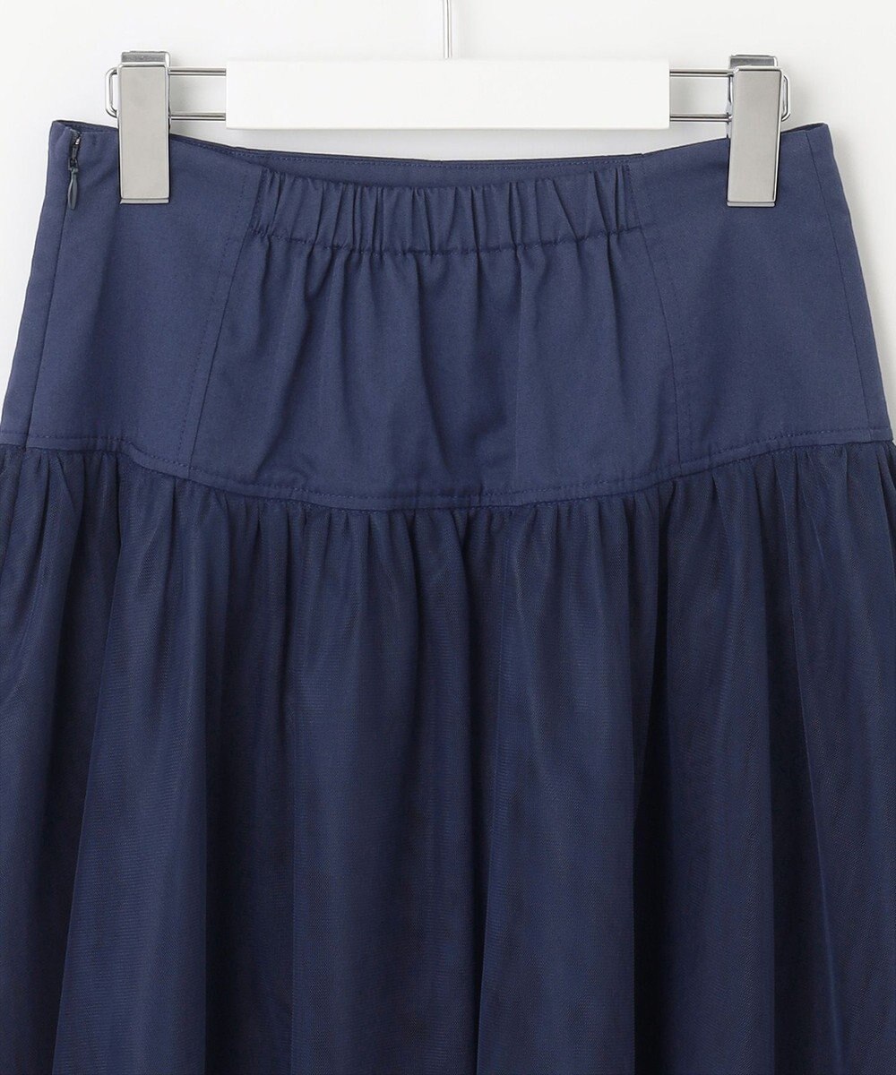 Feroux 【洗える】コルセットチュール スカート 