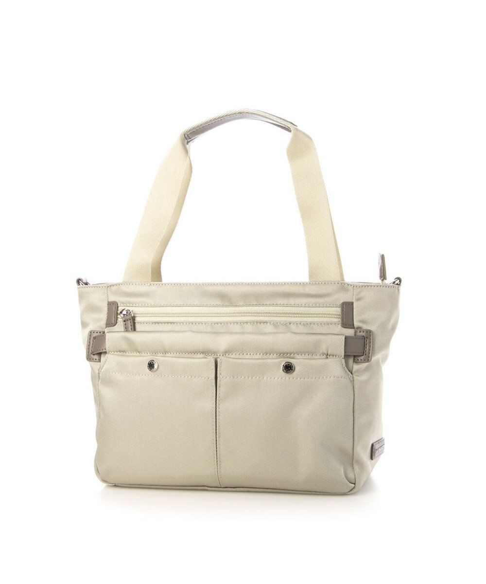 LA BAGAGERIE フロントポケット　スクエアナイロントート 