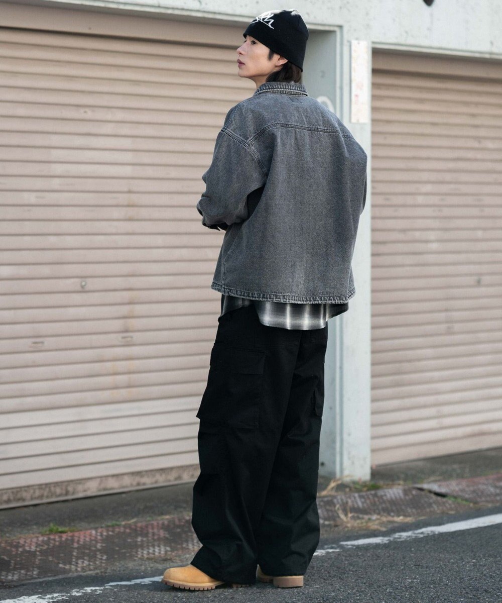 WEGO デニムシャツジャケット 