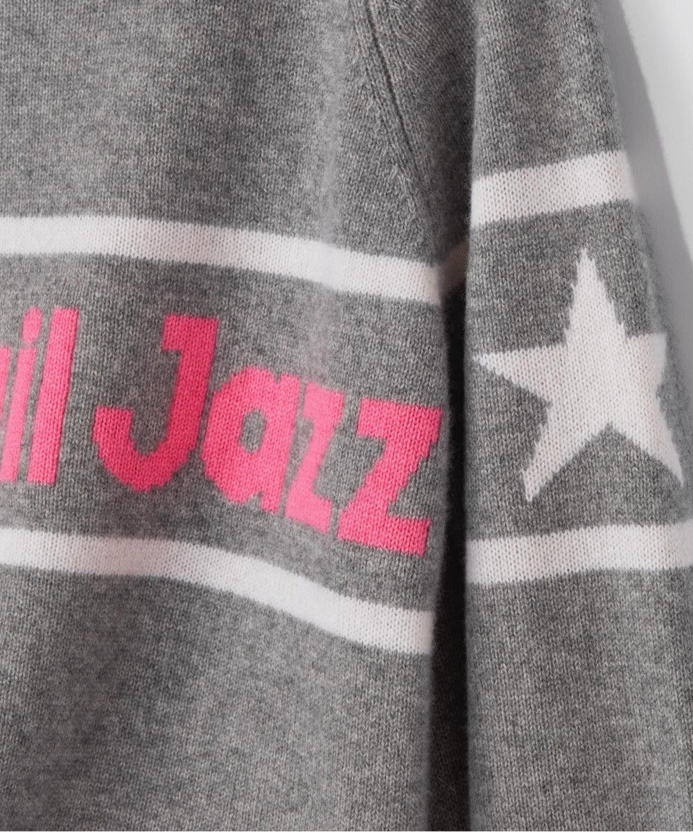 GRACE CONTINENTAL カシミヤレタードトップ 