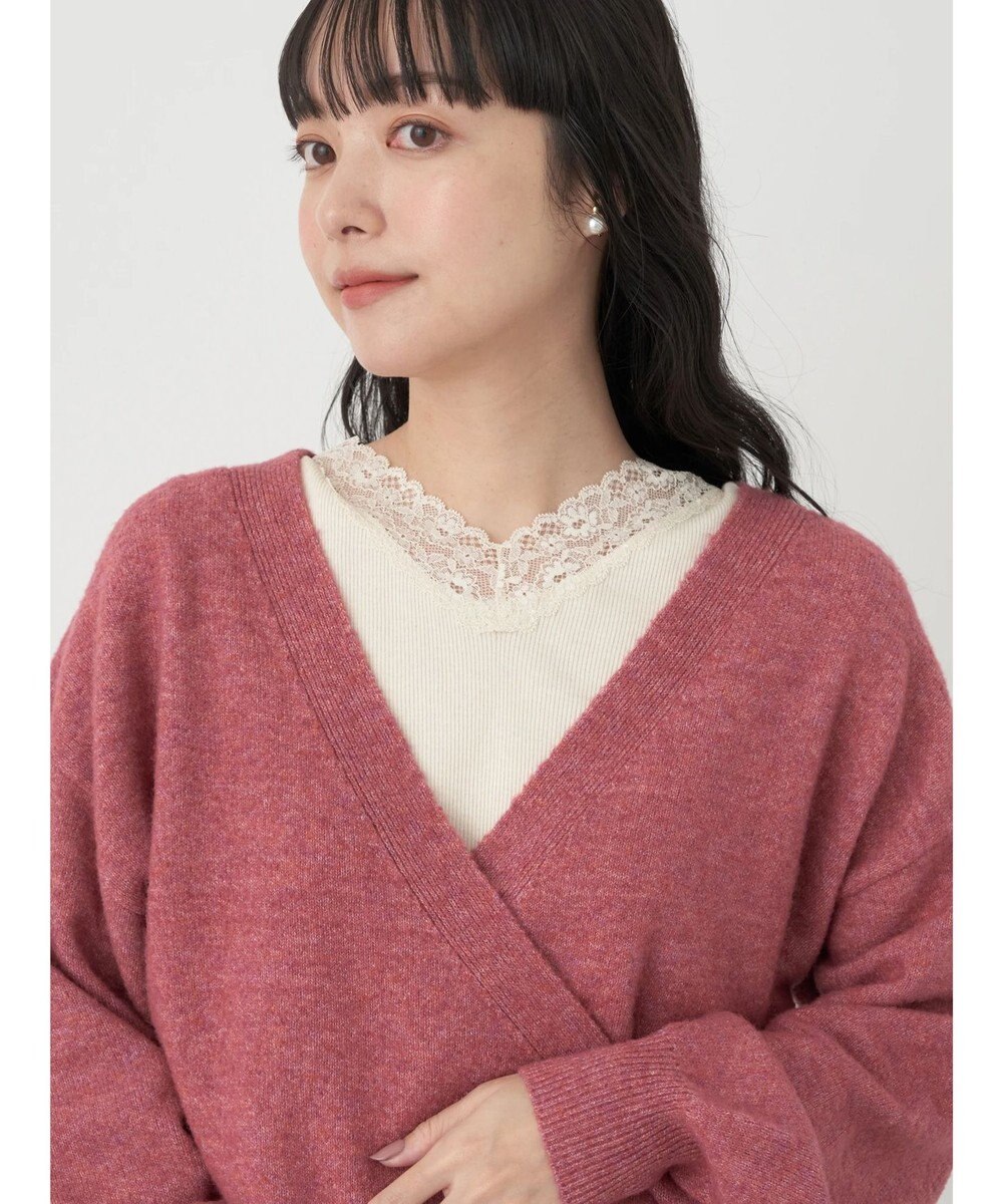 earth music&ecology カシュクールニットプルオーバー 