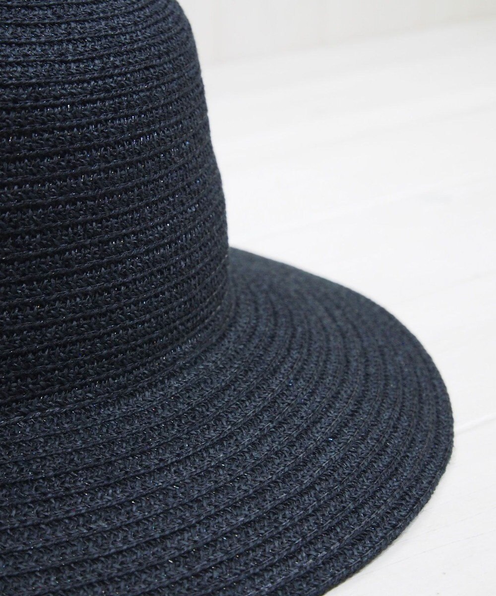 石田製帽 美濃和紙 × コットンブレード ウォッシャブルクロッシェ ハット 