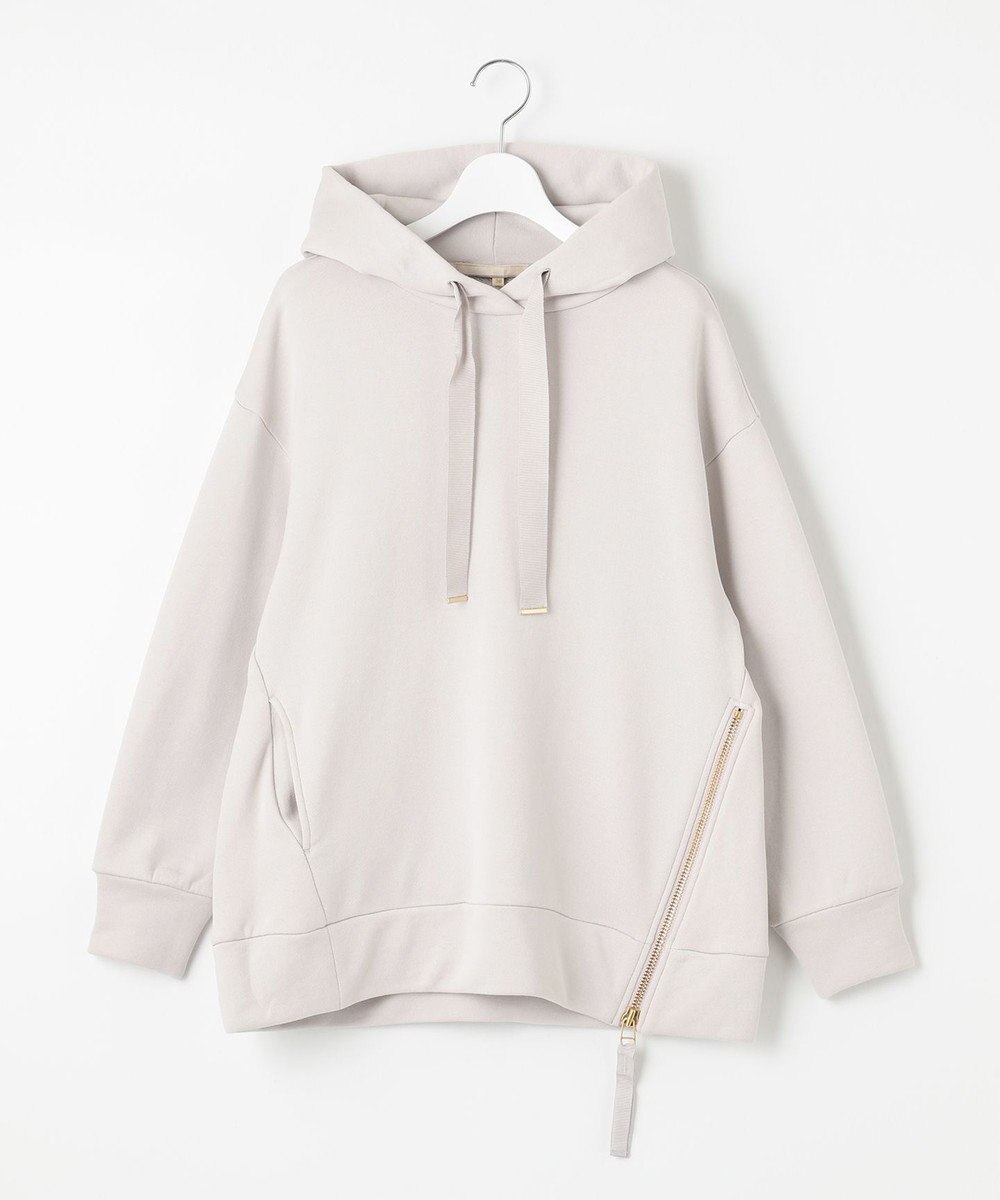 自由区 【洗える】4段裏毛起毛 パーカー 