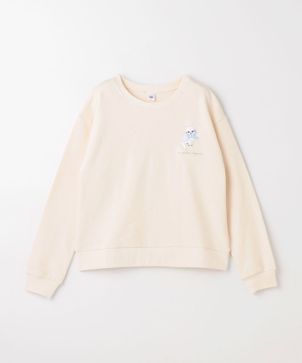 ANY KIDS アニマル バックプリントトレーナー 