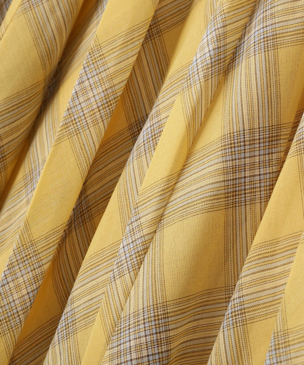 AMERICAN HOLIC 【選べる丈】チェックシアープリーツスカート 