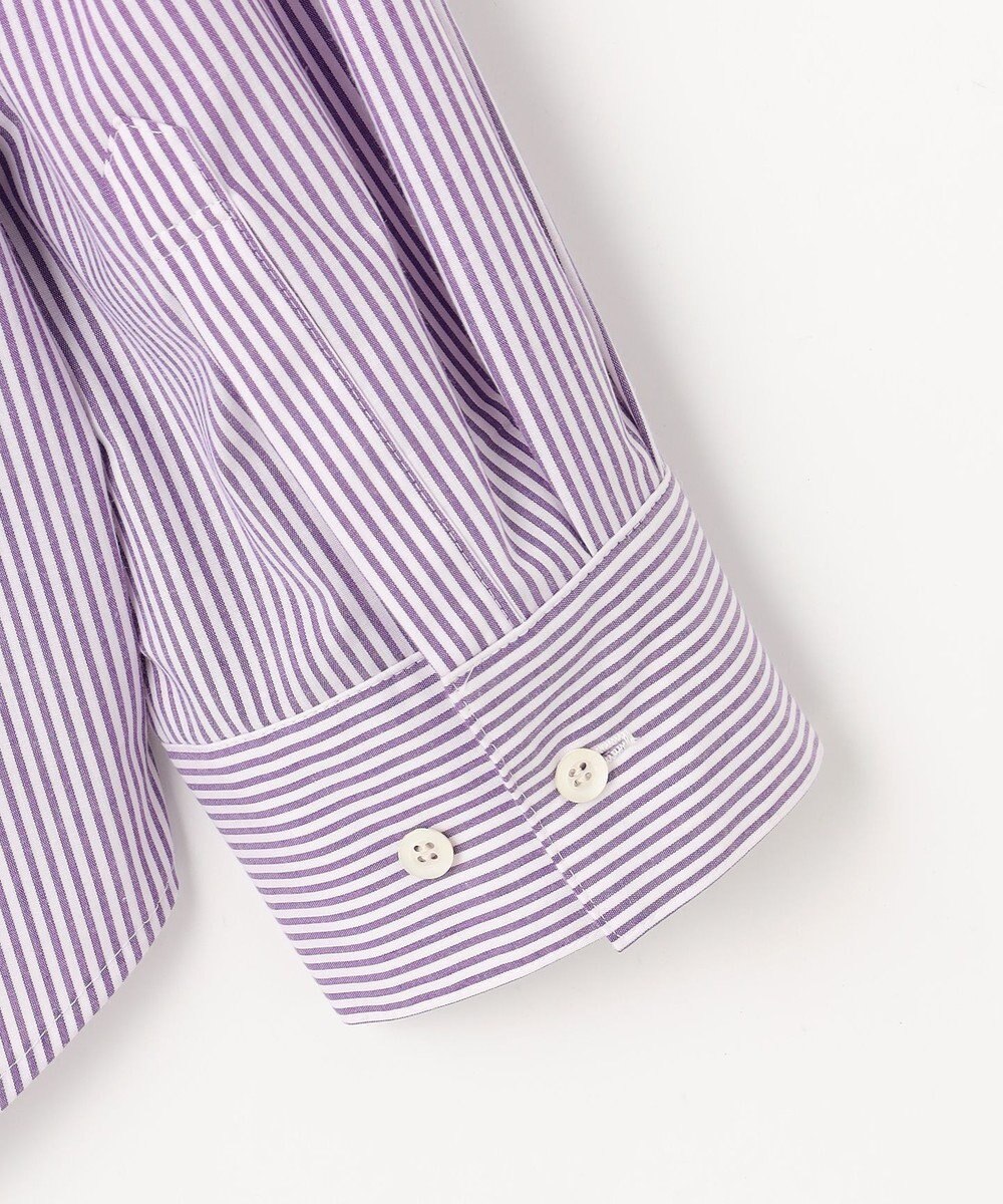 組曲 S 【加藤ローサさん着用】コットンタッチシャーティングボウタイ付き シャツ 