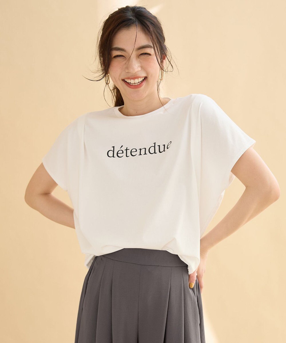 ANY エニィファンクションフレンチスリーブTシャツ 