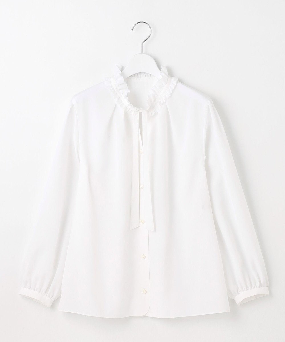 自由区 【SHIHOさん着用】ブライトローン ブラウス 