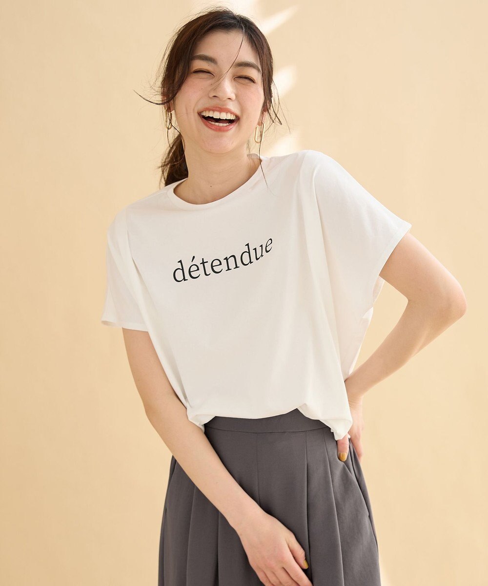 ANY エニィファンクションフレンチスリーブTシャツ 