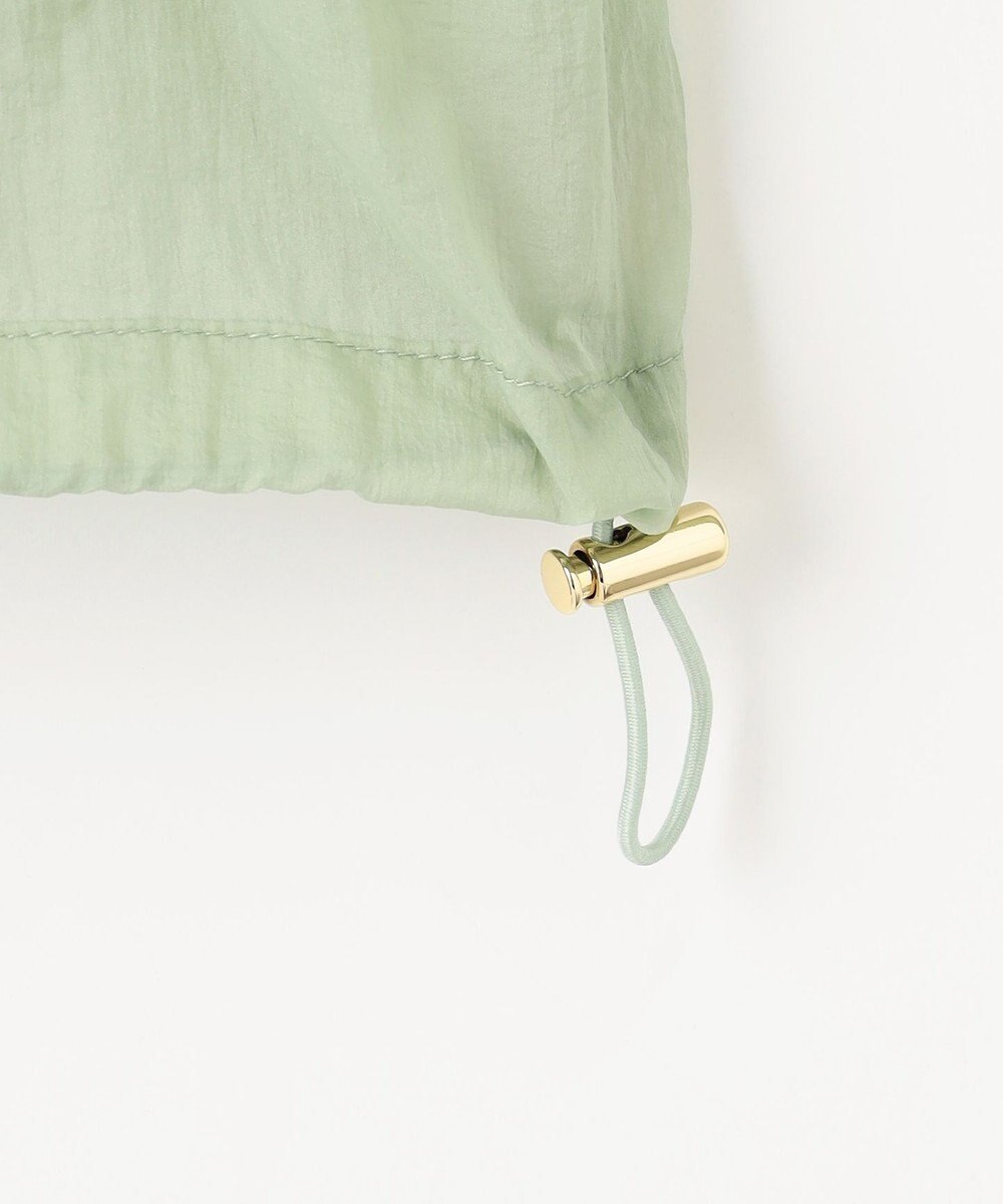 ANY 【WEB限定】シアーフードブルゾン 