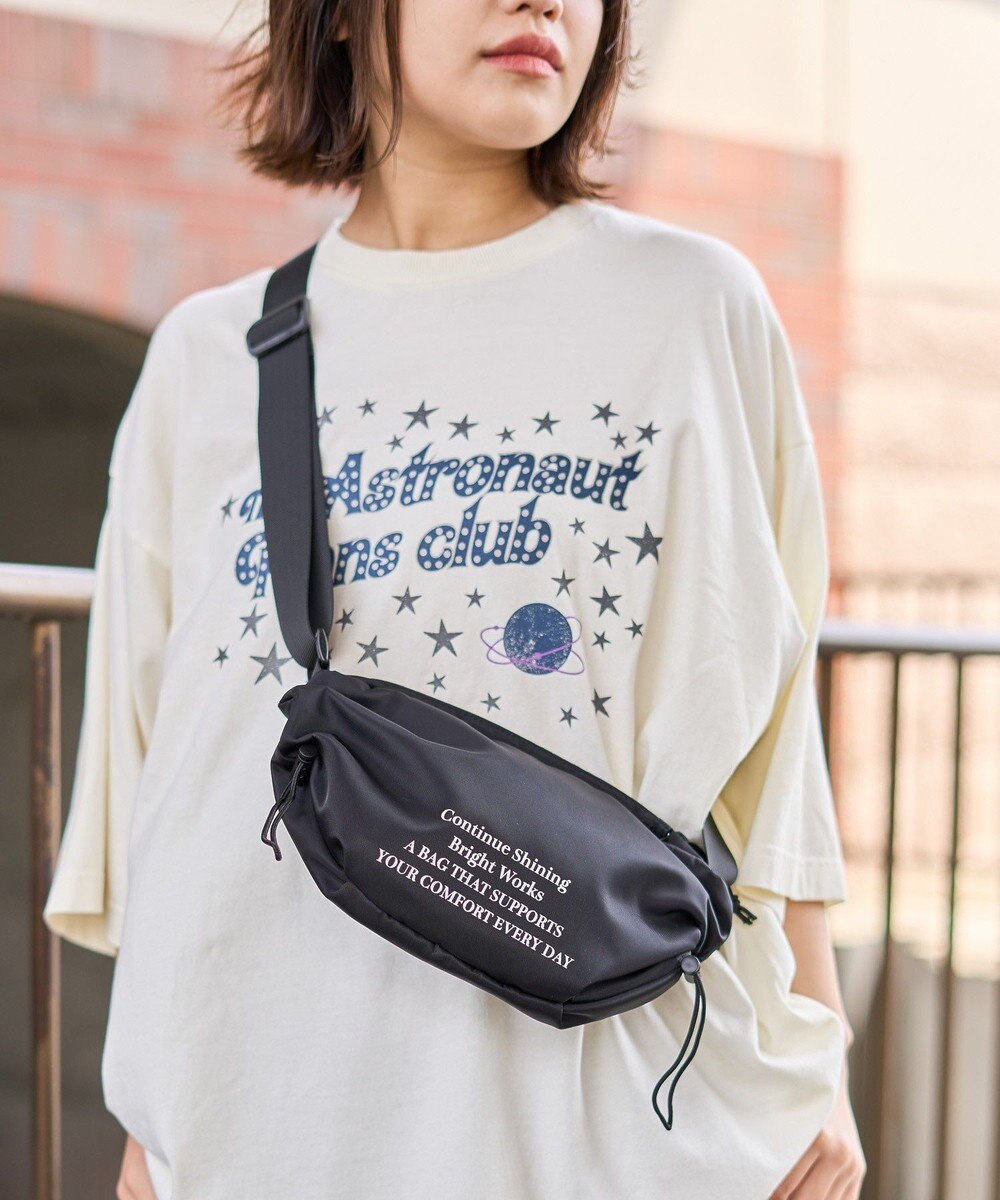 CRAFT STANDARD BOUTIQUE 撥水ロゴプリントショルダー 