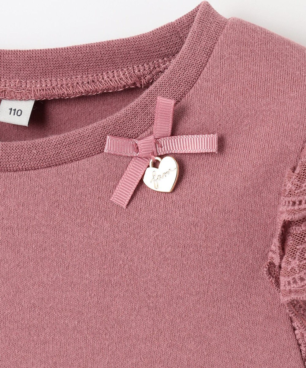 ANY KIDS 袖 レース ガーリー Ｔシャツ 