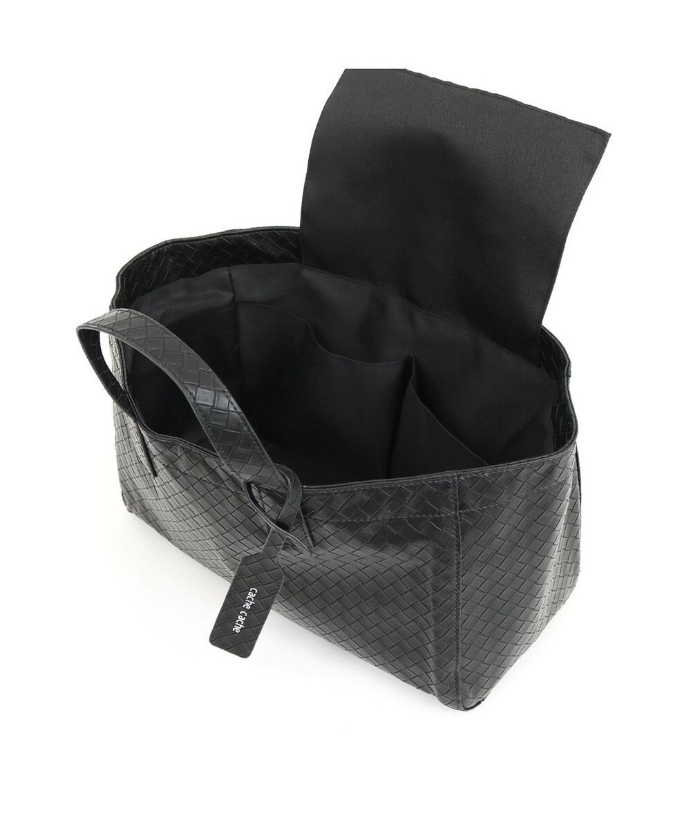 UNBILLION カシュカシュ cachecache / メッシュエンボス横長ショッパートート 