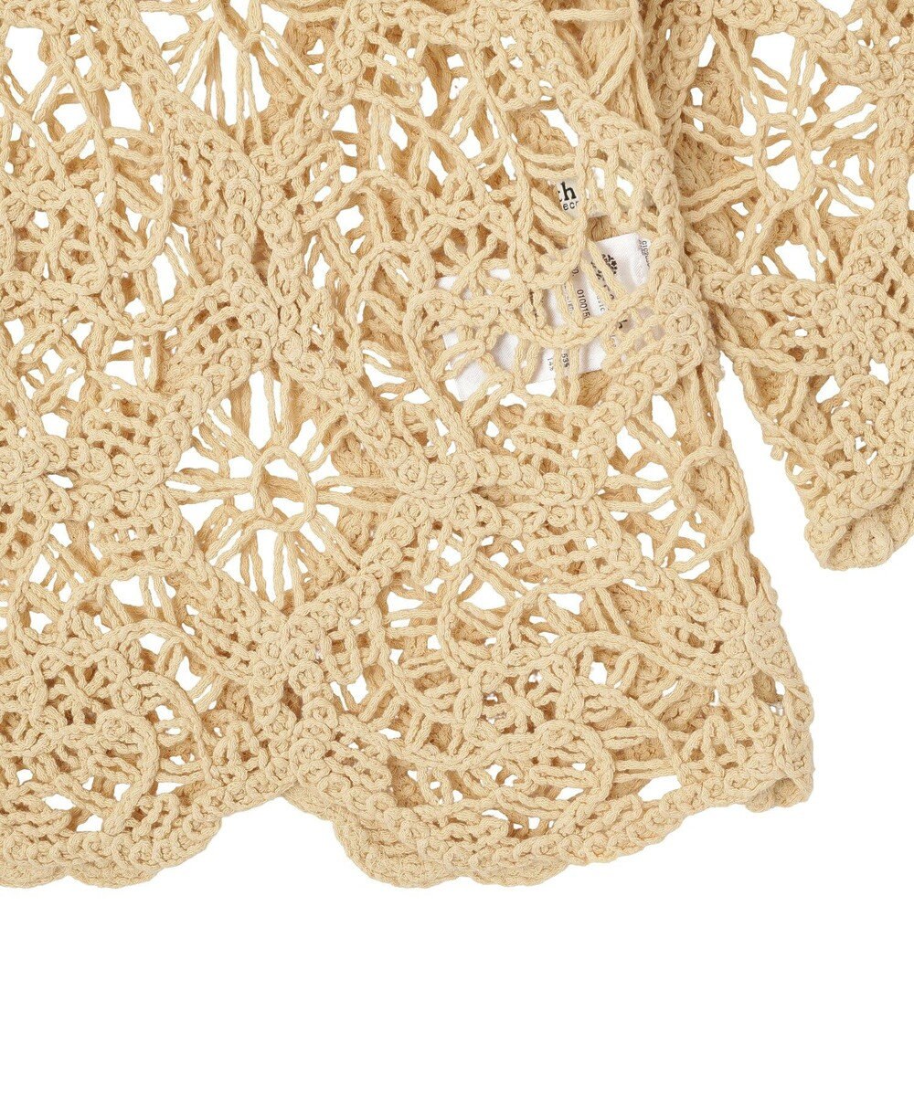 earth music&ecology クロシェ風プルオーバー 