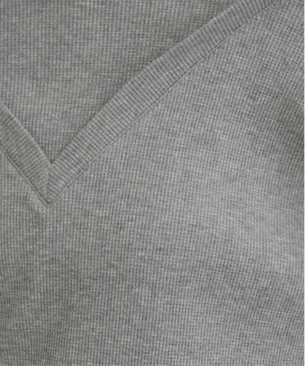 WEGO 【ANGIE VINTAGE】ワッフルフェイクレイヤードトップス 