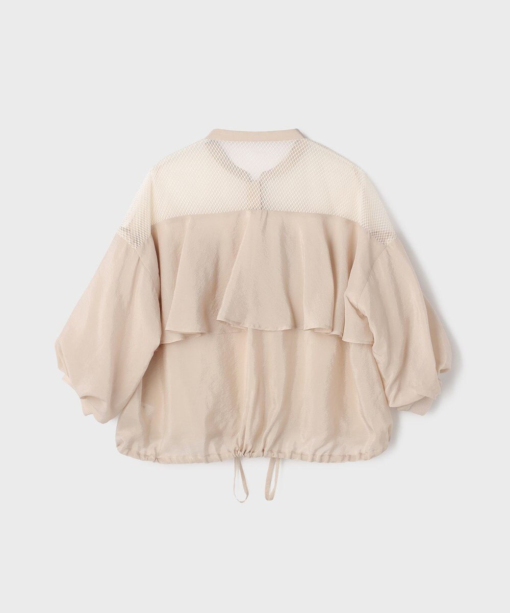 GRACE CONTINENTAL メッシュコンビシアーブルゾン 