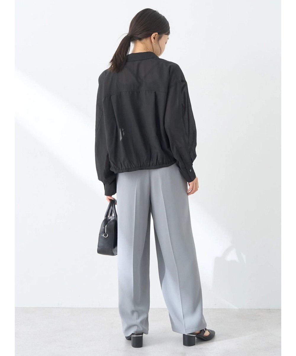 earth music&ecology フリルシャツ 