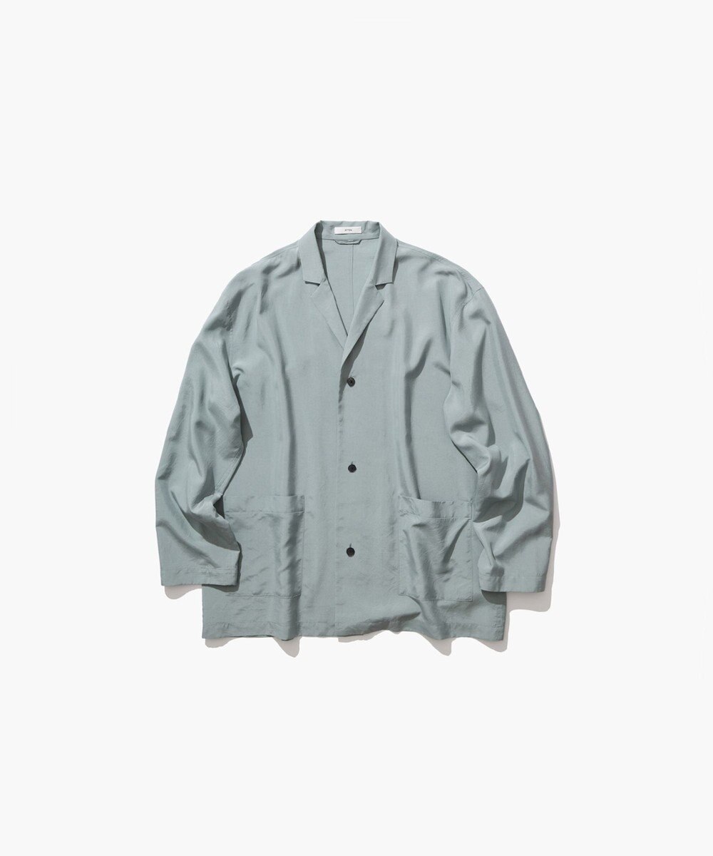 ATON SILK SUEDE | シャツジャケット 