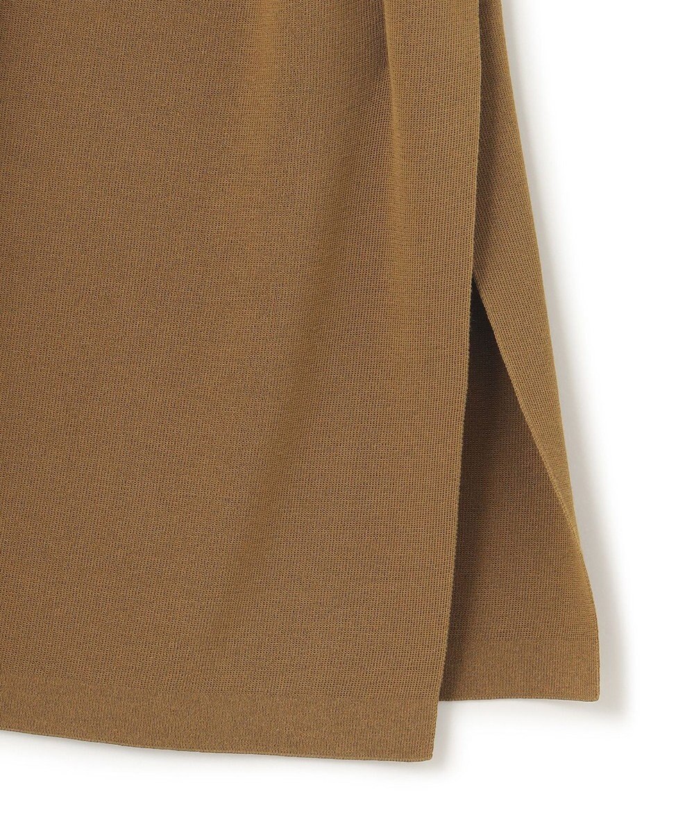 ICB 【WEB限定・洗える】ドライコットンアセテート  サイドスリットワンピース 