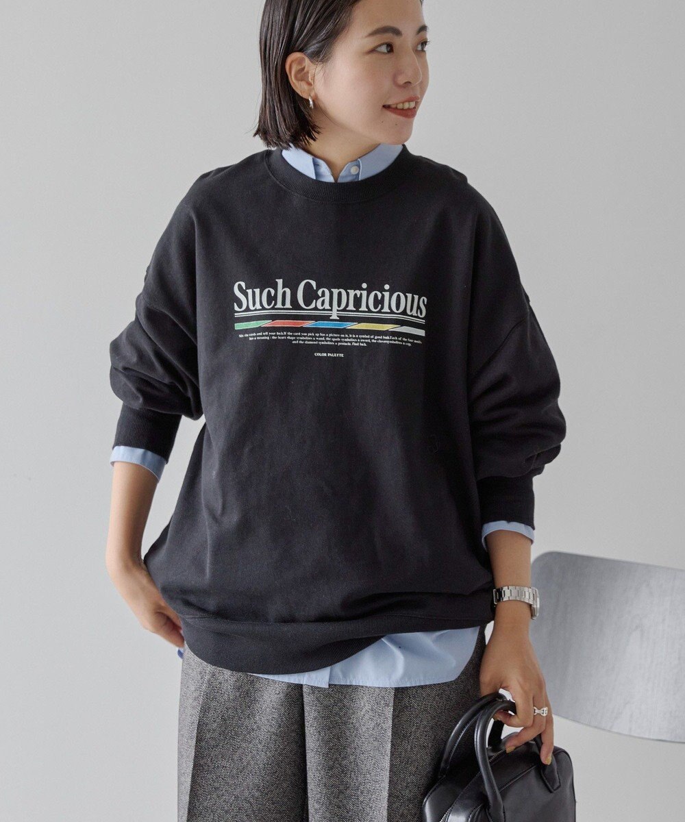 AMERICAN HOLIC 90sカラーロゴ裏毛プルオーバー 