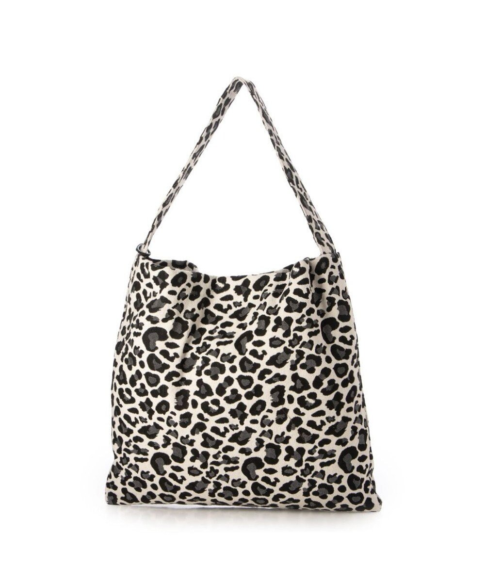 UNBILLION カシュカシュ cachecache / レオパードジャガードワンショルダートート 