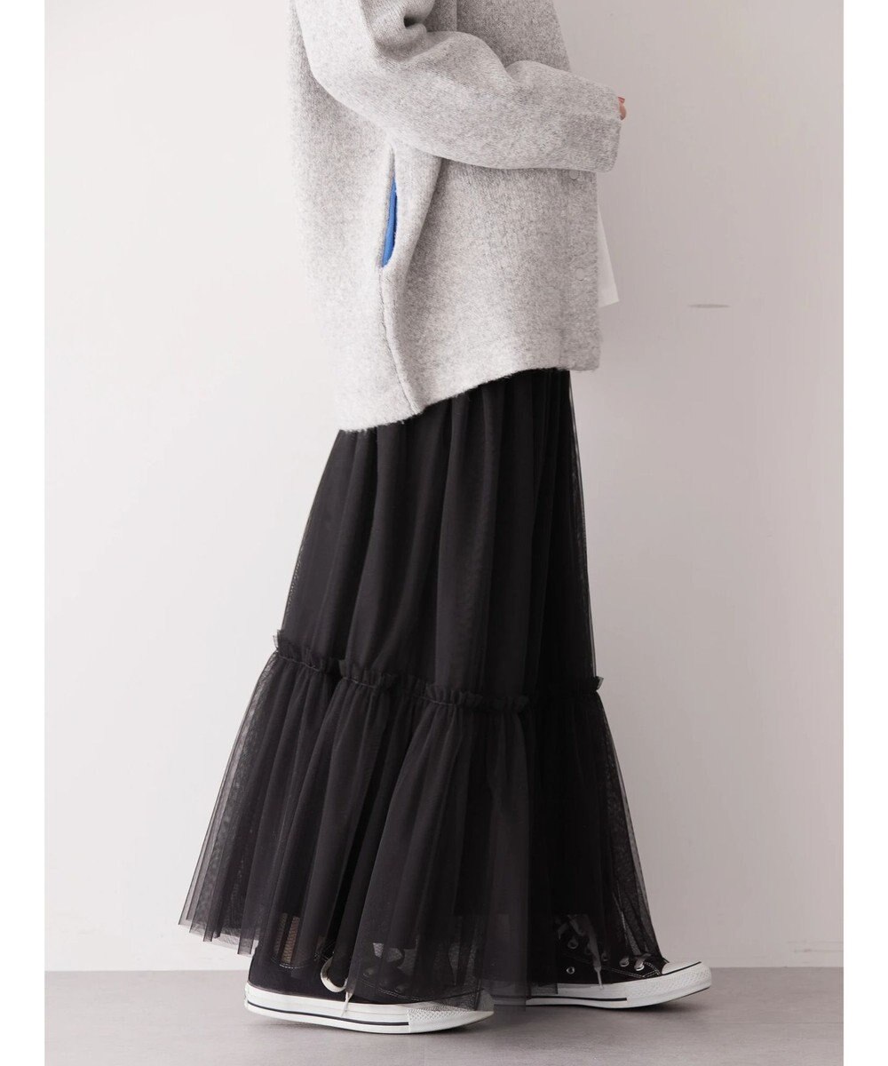 AMERICAN HOLIC ティアードチュールスカート 