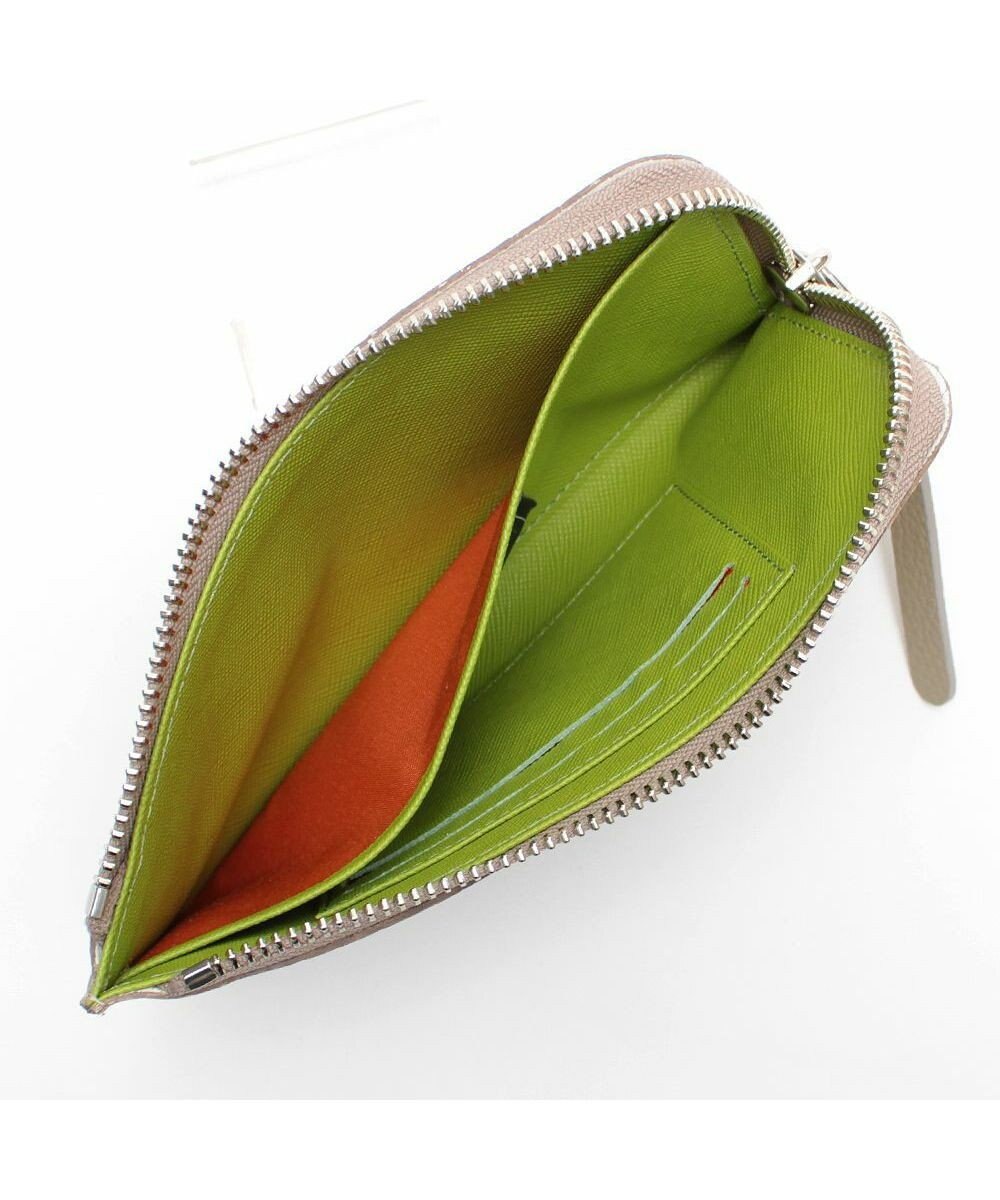 A.D.M.J. 【牛革】スネーク型押し/オーガナイザーパース 