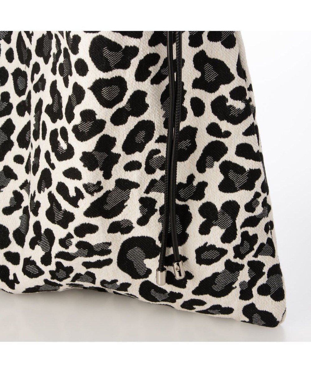 UNBILLION カシュカシュ cachecache / レオパードジャガードワンショルダートート 