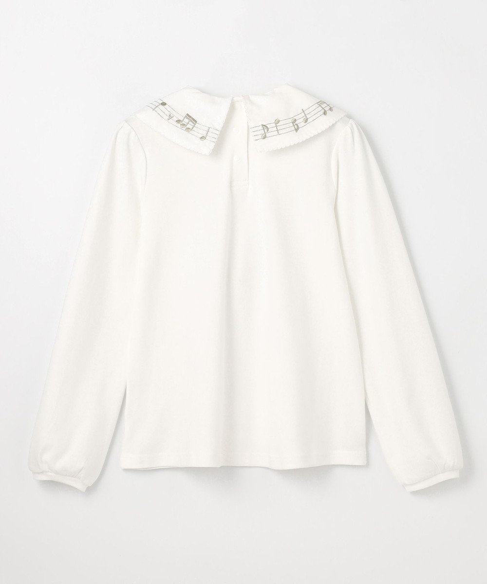 ANY KIDS 音符＆鍵盤デザインブラウス 