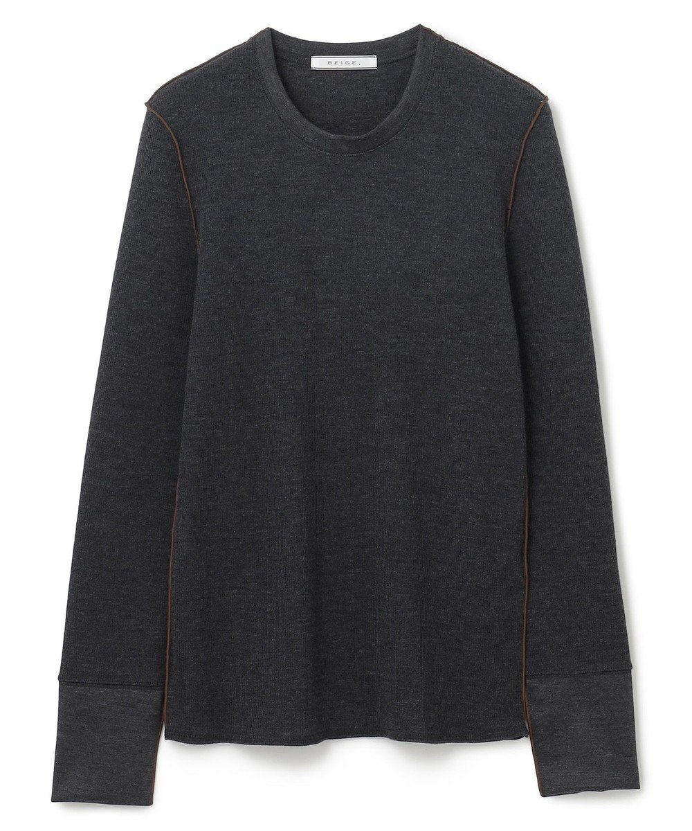 BEIGE， FORD / クルーネックトップス 