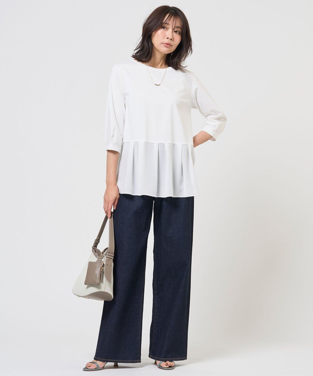 J.PRESS LADIES L レイヤードフレア カットソー 