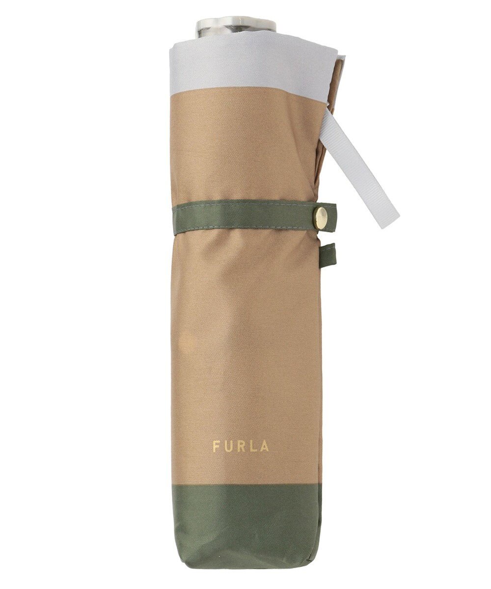 MOONBAT FURLA  折りたたみ傘 カラーボーダー 大きめ55cm 日本製 