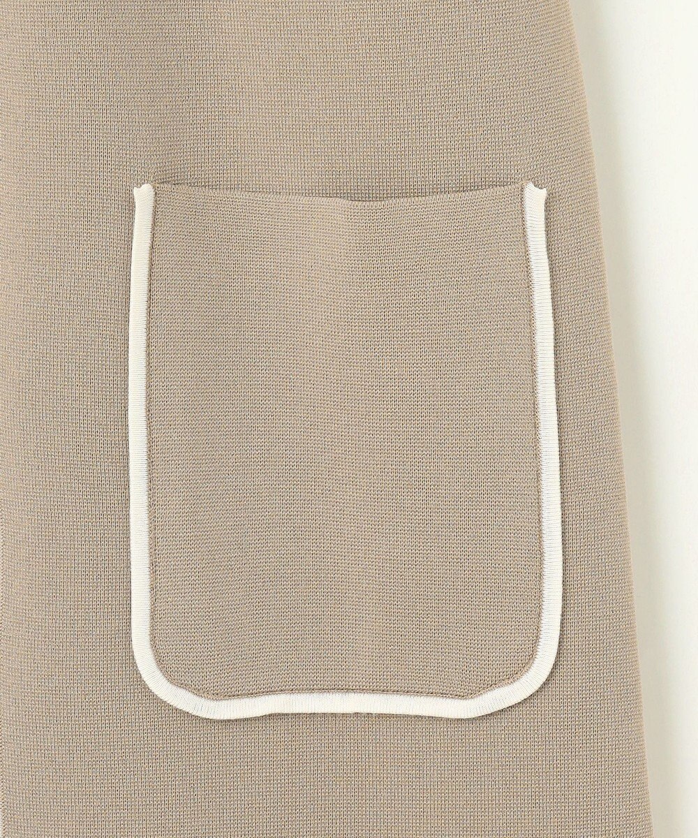 自由区 【洗える】ドライコットンハイゲージニット アウター 