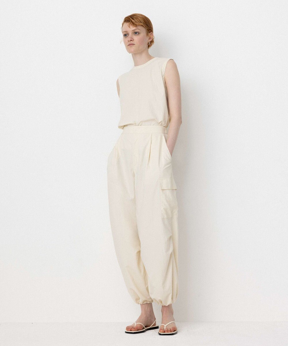 NAVE 【ReNAVE・洗える/撥水加工/接触冷感/UVケア/セットアップ】ナイロンタスラン カーゴパンツ 