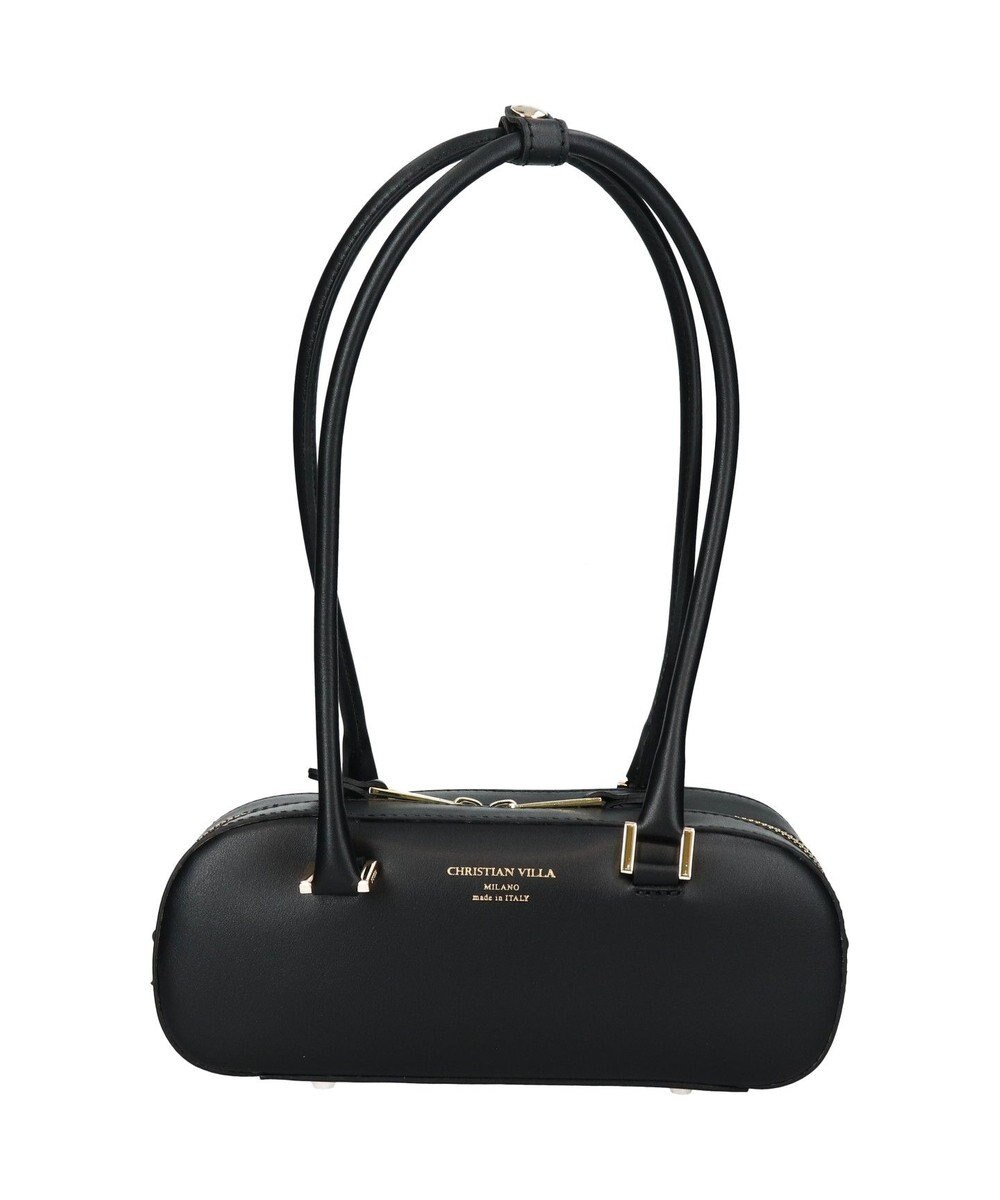 INTER-CHAUSSURES 【CHRISTIAN VILLA】ワイドシルエットミニショルダーバッグ 