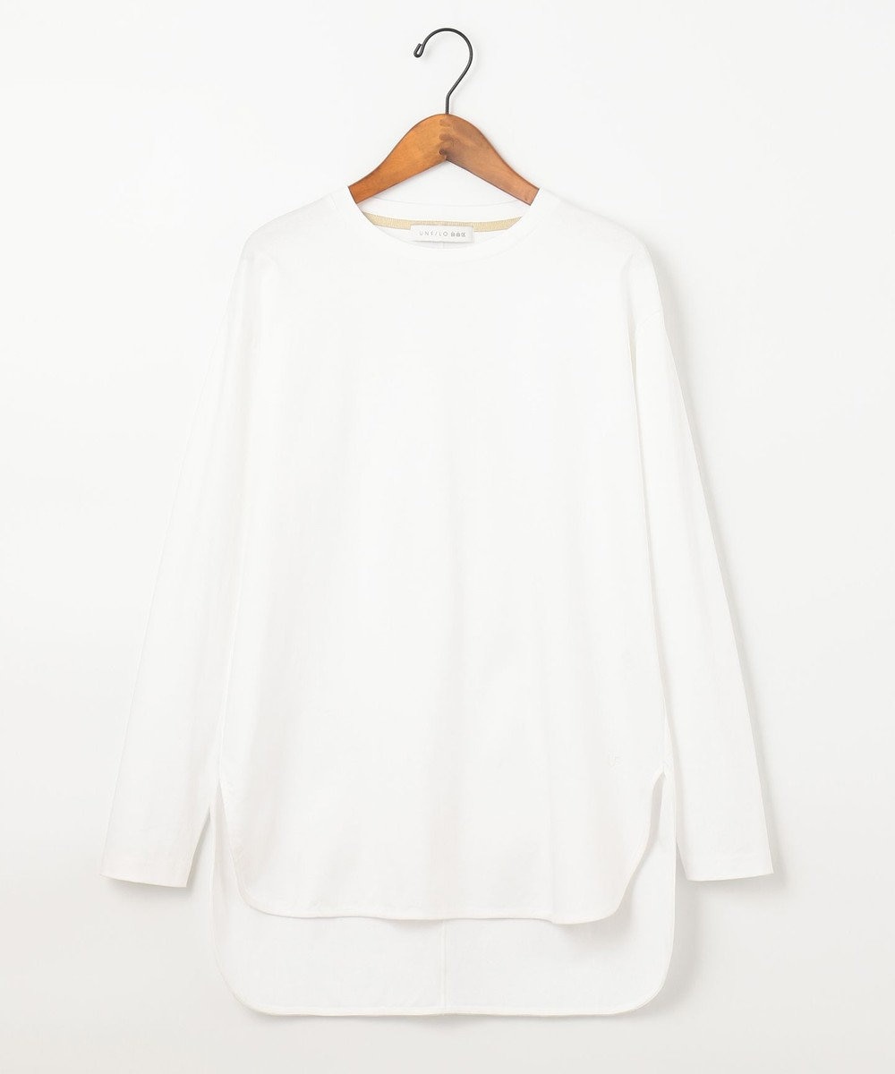 UNFILO 【UNFILO/Sサイズ有】ロングスリーブ Tシャツ ホワイト系