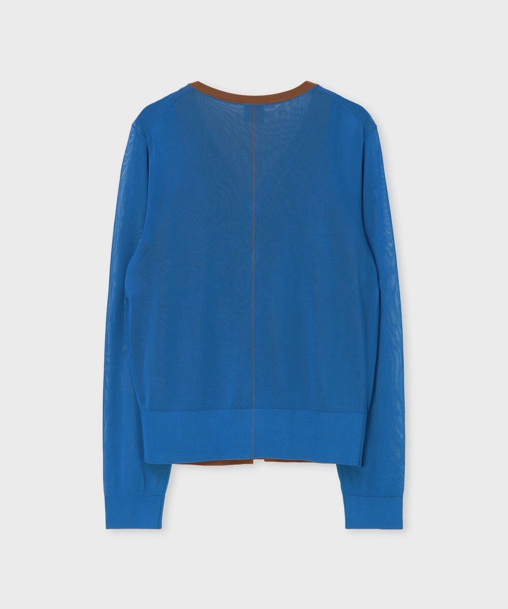 Paul Smith シアーレイヤード 長袖カーディガン 