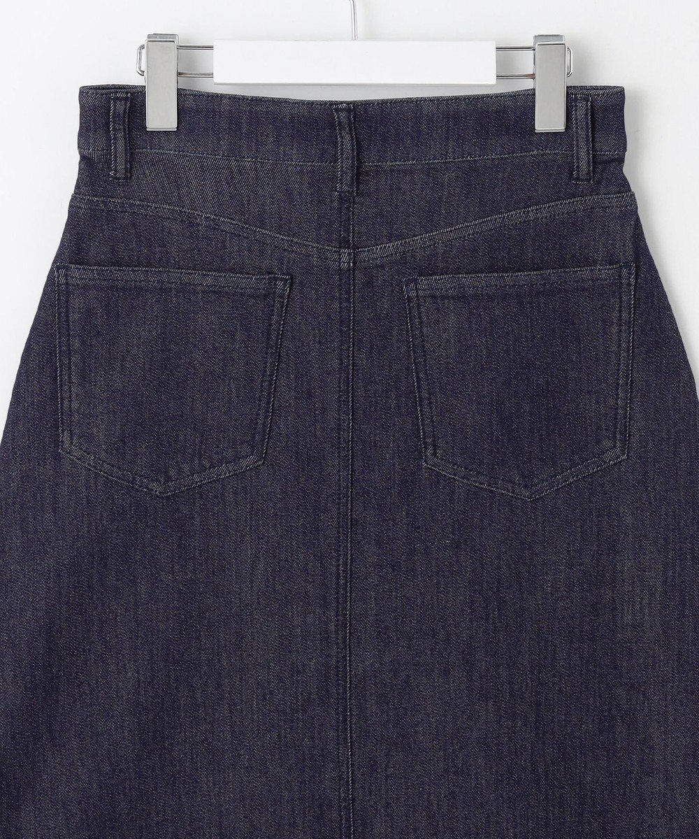 自由区 【洗える】ウスカルデニムAライン スカート 